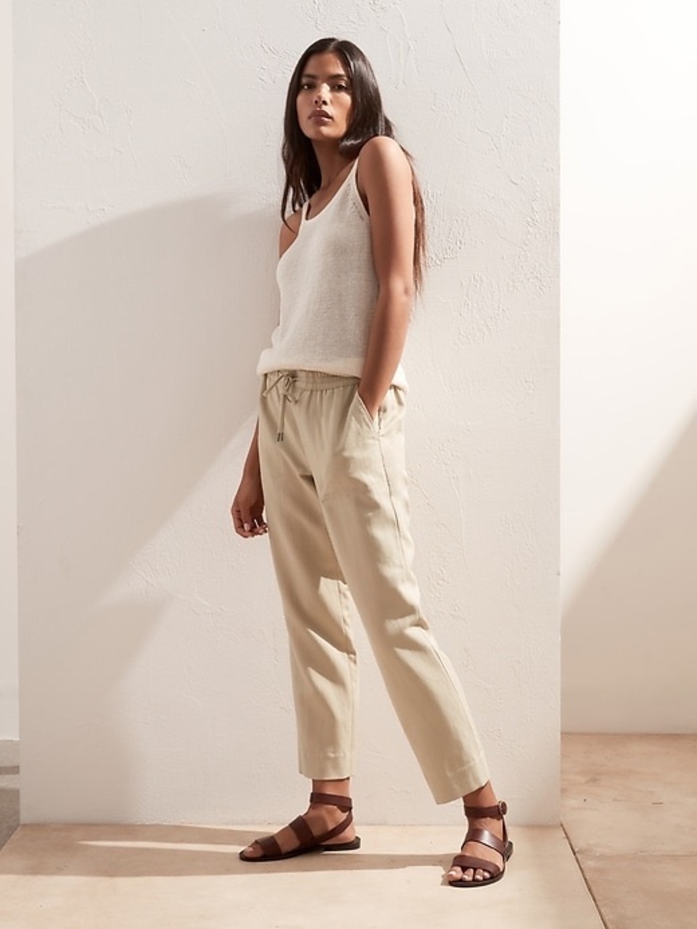 Banana Republic Slim TENCEL-Linen Pant